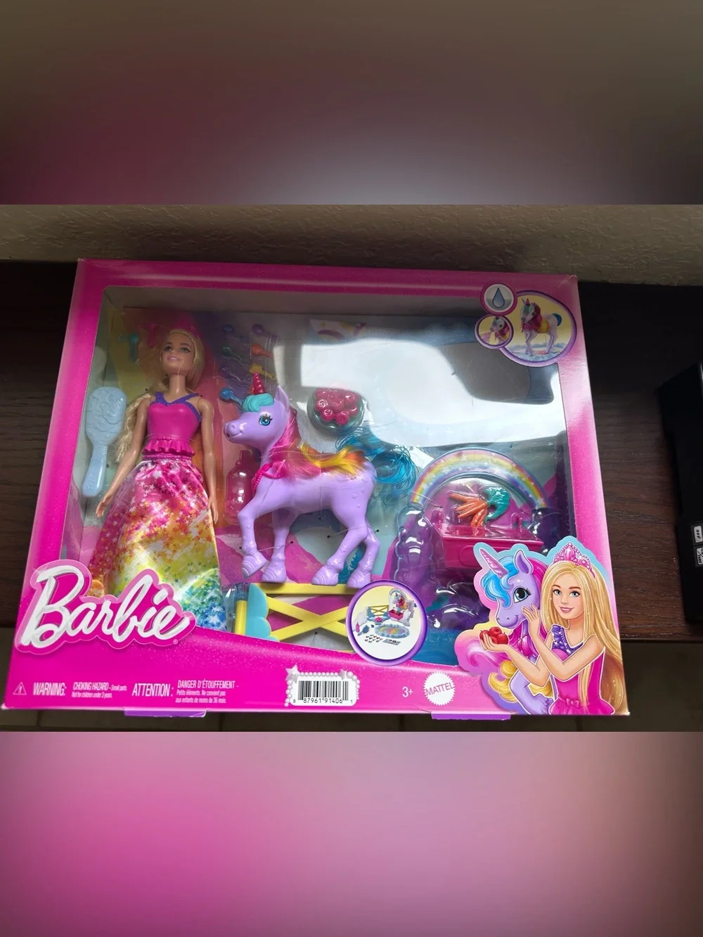 Barbie Dreamtopia Princess Doll and Unicorn Playset